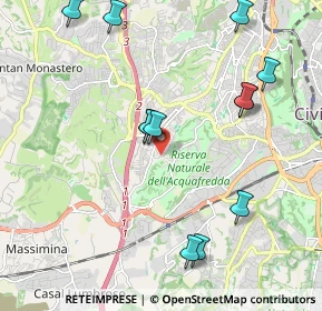 Mappa Via Luciano Armanni, 00166 Roma RM, Italia (2.38917)