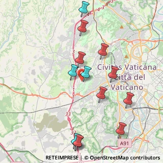 Mappa Via Luciano Armanni, 00166 Roma RM, Italia (4.66154)