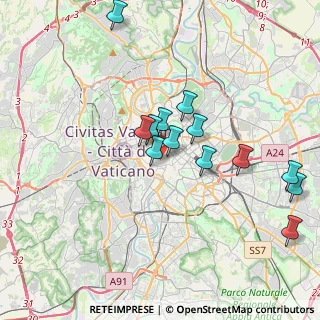 Mappa Via delle Paste, 00186 Roma RM, Italia (3.69769)