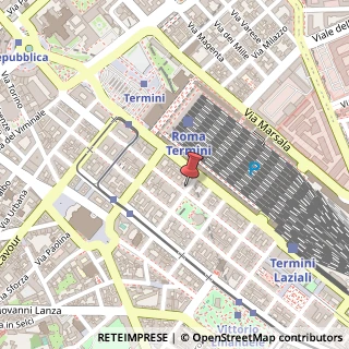 Mappa Via Carlo Cattaneo, 22, 00185 Roma, Roma (Lazio)