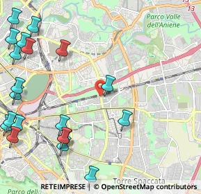 Mappa Via Basiliano, 00177 Roma RM, Italia (3.283)