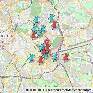 Mappa Viale Paolo Rossi, 00185 Roma RM, Italia (1.58375)
