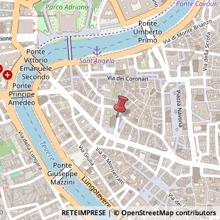 Mappa Via della chiesa nuova 17, 00186 Roma, Roma (Lazio)