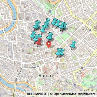 Mappa Vicolo del Monticello, 00187 Roma RM, Italia (0.407)