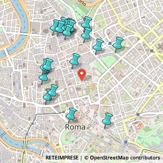 Mappa Vicolo del Monticello, 00187 Roma RM, Italia (0.603)