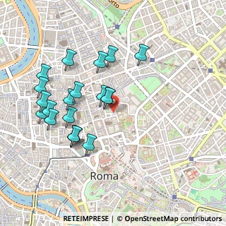 Mappa Vicolo del Monticello, 00187 Roma RM, Italia (0.5155)