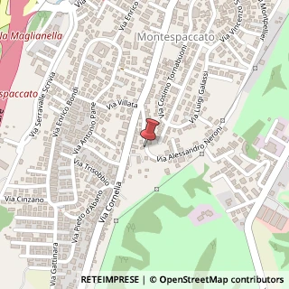 Mappa Via Alessandro Neroni,  42, 00166 Roma, Roma (Lazio)