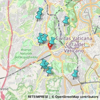Mappa Piazza S. Giovanni Battista de La Salle, 00165 Roma RM, Italia (1.88417)