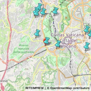 Mappa Piazza S. Giovanni Battista de La Salle, 00165 Roma RM, Italia (2.76182)