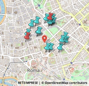 Mappa Via Ventiquattro Maggio, 00186 Roma RM, Italia (0.3925)