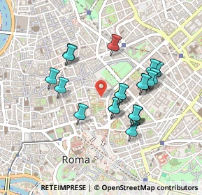 Mappa Via Ventiquattro Maggio, 00186 Roma RM, Italia (0.416)