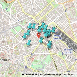 Mappa Via Cesare Balbo, 00184 Roma RM, Italia (0.2885)