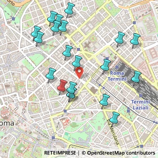 Mappa Via Cesare Balbo, 00184 Roma RM, Italia (0.5995)