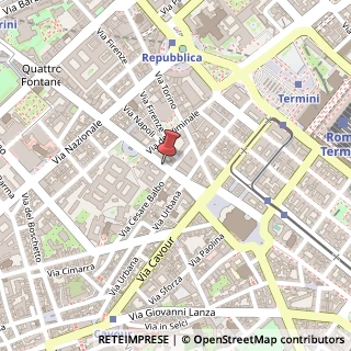 Mappa Via Agostino Depretis,  69, 00184 Roma, Roma (Lazio)