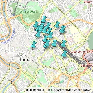Mappa Via Cesare Balbo, 00184 Roma RM, Italia (0.649)