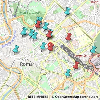 Mappa Via Cesare Balbo, 00184 Roma RM, Italia (1.057)