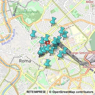 Mappa Via Cesare Balbo, 00184 Roma RM, Italia (0.5725)