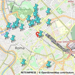 Mappa Via Cesare Balbo, 00184 Roma RM, Italia (1.2865)