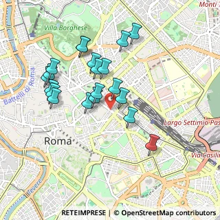 Mappa Via Cesare Balbo, 00184 Roma RM, Italia (0.9375)