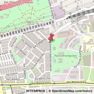 Mappa Viale Giovanni Battista Valente, 171, 00177 Roma, Roma (Lazio)