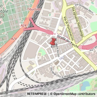Mappa Via Carlo Mezzacapo, 46, 00159 Roma, Roma (Lazio)