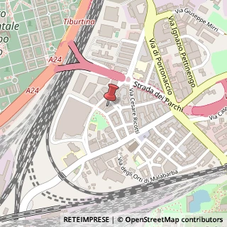 Mappa Via Trionfi Alberto, 00159 Roma RM, Italia, 00159 Roma, Roma (Lazio)