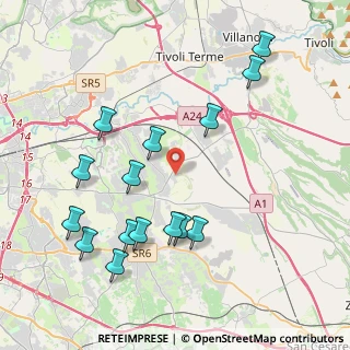 Mappa Via Petriano, 00132 Roma RM, Italia (4.66067)