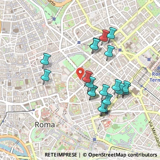 Mappa Via Parma, 00184 Roma RM, Italia (0.488)