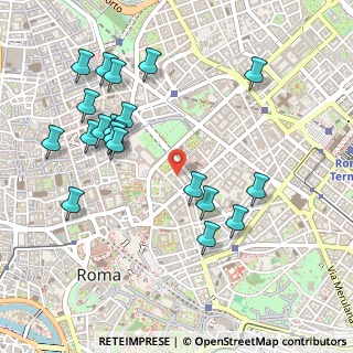 Mappa Via Parma, 00184 Roma RM, Italia (0.5755)