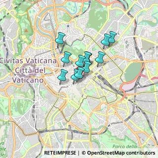 Mappa Via Parma, 00184 Roma RM, Italia (1.11)