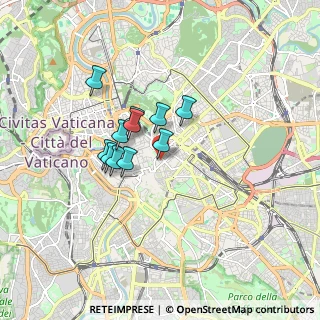 Mappa Via Parma, 00184 Roma RM, Italia (1.26727)