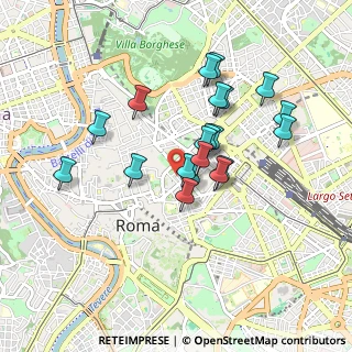 Mappa Via Parma, 00184 Roma RM, Italia (0.8125)