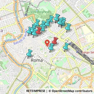 Mappa Via Parma, 00184 Roma RM, Italia (0.932)