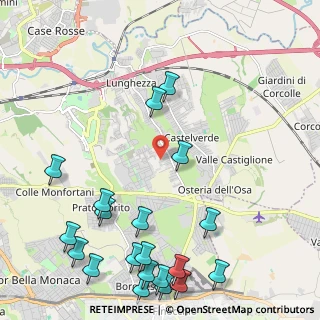 Mappa Via Rocca di Botte, 00132 Roma RM, Italia (3.128)