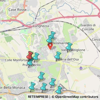 Mappa Via Rocca di Botte, 00132 Roma RM, Italia (2.45692)