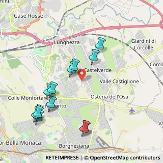 Mappa Via Rocca di Botte, 00132 Roma RM, Italia (2.31615)