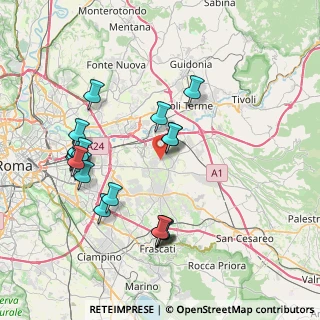 Mappa Via Rocca di Botte, 00132 Roma RM, Italia (8.5195)
