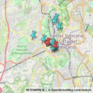 Mappa Via Cardinal Parocchi, 00167 Roma RM, Italia (1.0375)