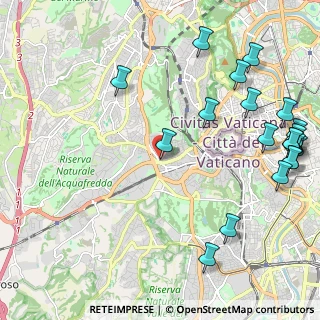 Mappa Via Cardinal Parocchi, 00167 Roma RM, Italia (3.084)