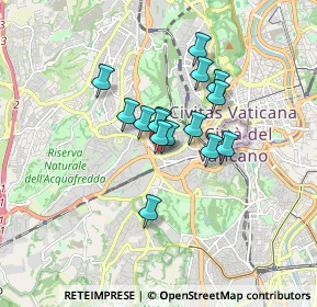 Mappa Via Cardinal Parocchi, 00167 Roma RM, Italia (1.218)
