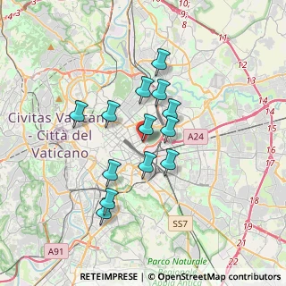 Mappa Via degli Ausoni, 00195 Roma RM, Italia (3.01385)