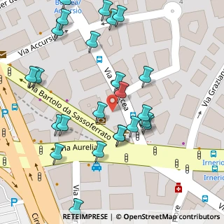 Mappa Piazza Irnerio, 00165 Roma RM, Italia (0.06)