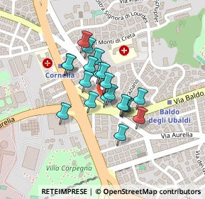 Mappa Piazza Irnerio, 00165 Roma RM, Italia (0.1475)