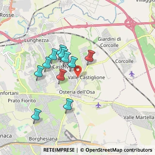 Mappa Via Roseto degli Abruzzi, 00132 Roma RM, Italia (1.69091)