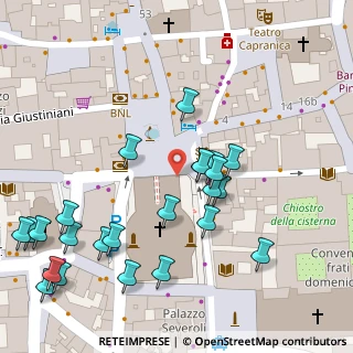 Mappa Piazza della Rotonda, 00186 Roma RM, Italia (0.05833)
