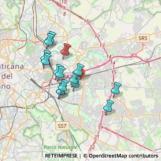 Mappa Via Camillo Prampolini, 00155 Roma RM, Italia (3.30267)