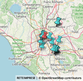 Mappa Via del Seminario, 00186 Roma RM, Italia (9.8405)