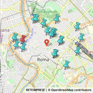 Mappa Piazza della Pilotta, 00187 Roma RM, Italia (1.059)