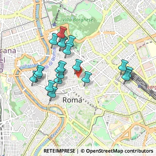Mappa Piazza della Pilotta, 00187 Roma RM, Italia (0.9245)
