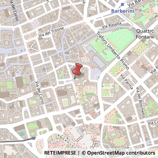 Mappa Piazza della Pilotta, 4, 00187 Roma, Roma (Lazio)